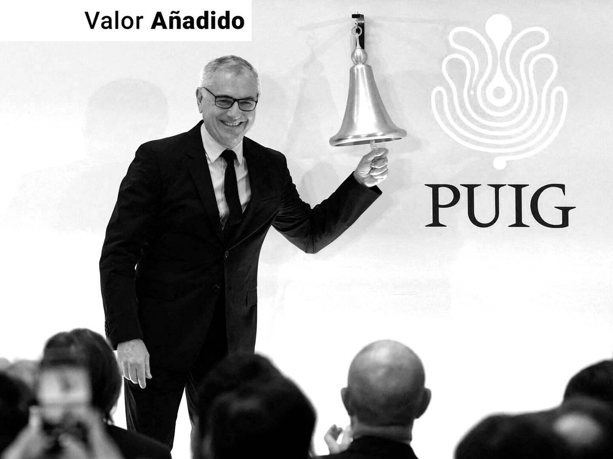 Foto: Marc Puig, presidente ejecutivo de Puig Brands, en la Bolsa de Barcelona. (Reuters/Albert Gea)
