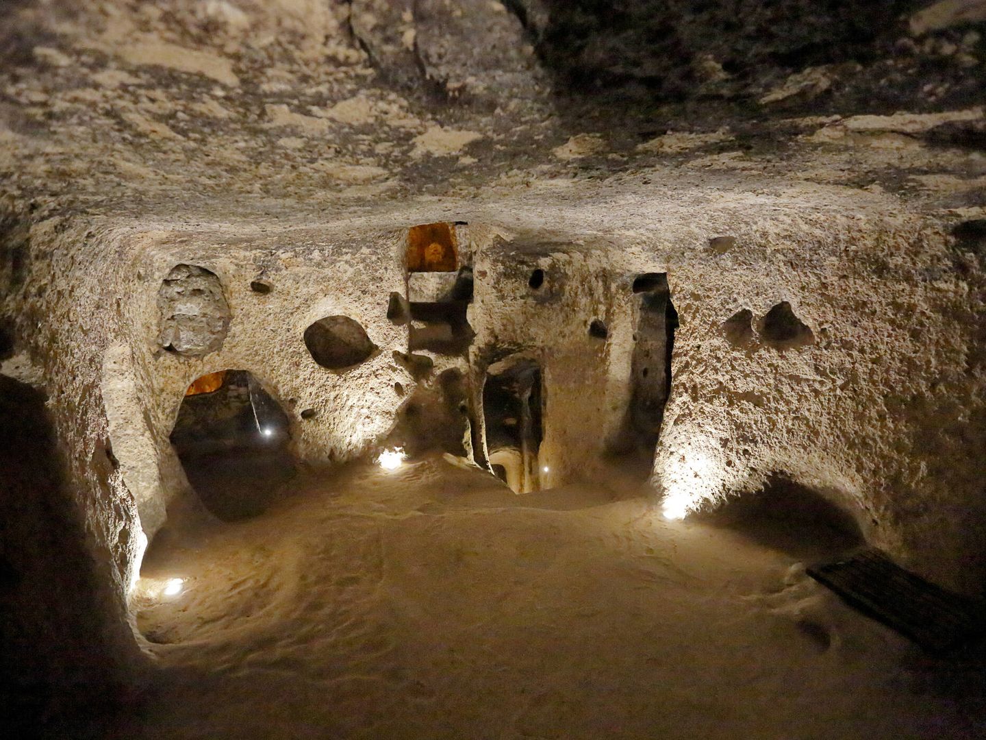 Cueva de la ciudad subterránea de Derinkuyu (Fuente: iStock)