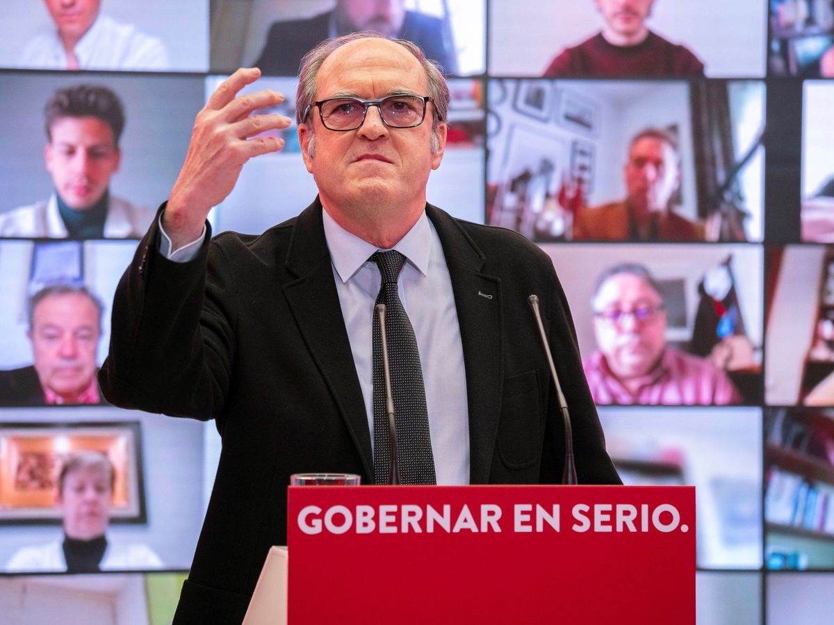 Foto: El candidato socialista a la Comunidad de Madrid, Ángel Gabilondo. (EFE)