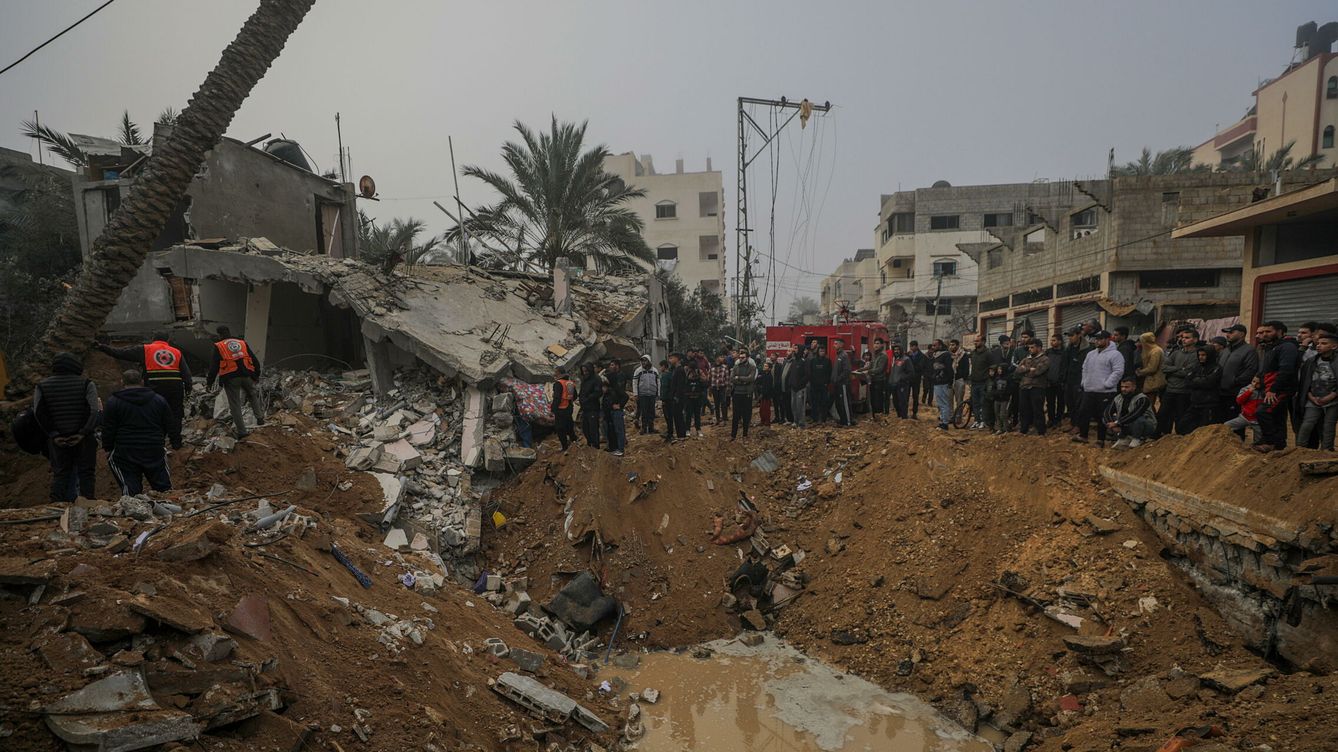 Foto: Guerra entre Israel y Hamás, en directo | Última hora de los ataques en Gaza. (EFE / Mohammed Saber)