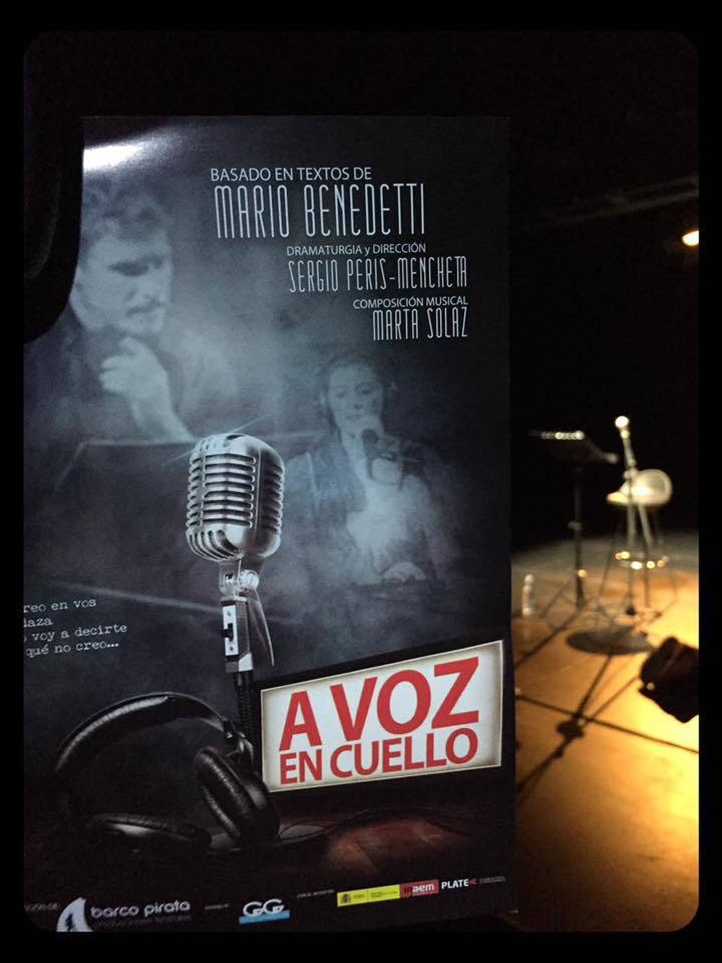 Mario Benedetti por Sergio Peris-Mencheta en 'A voz en cuello'
