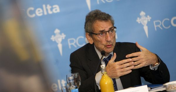 Foto: En la imagen, Carlos Mouriño, presidente del Celta. (EFE)
