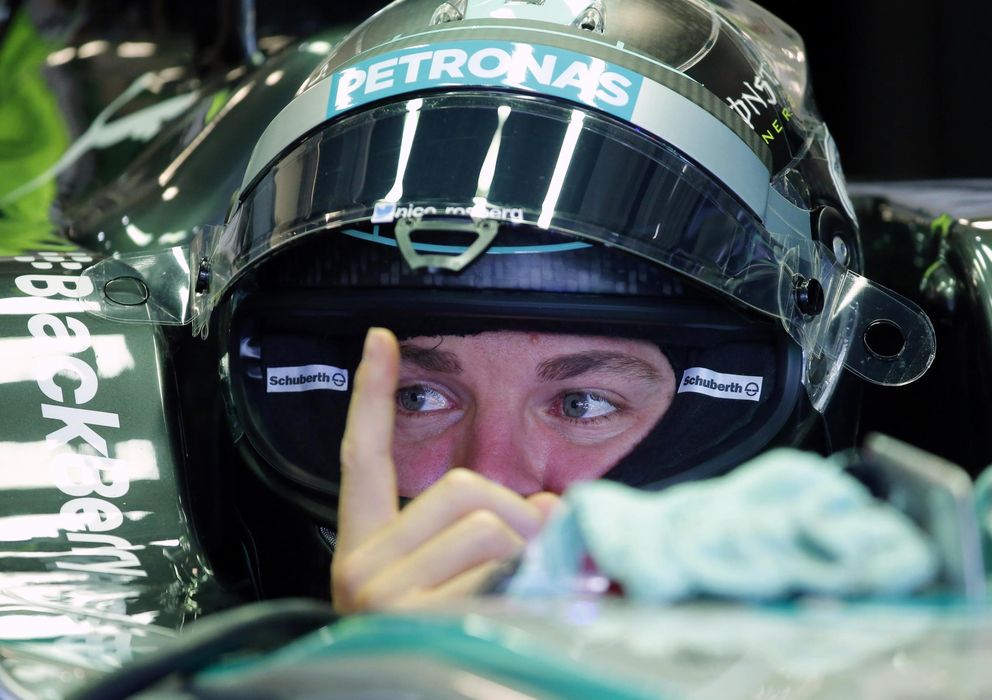 Foto: Rosberg terminó primero tras la primera sesión (Reuters).
