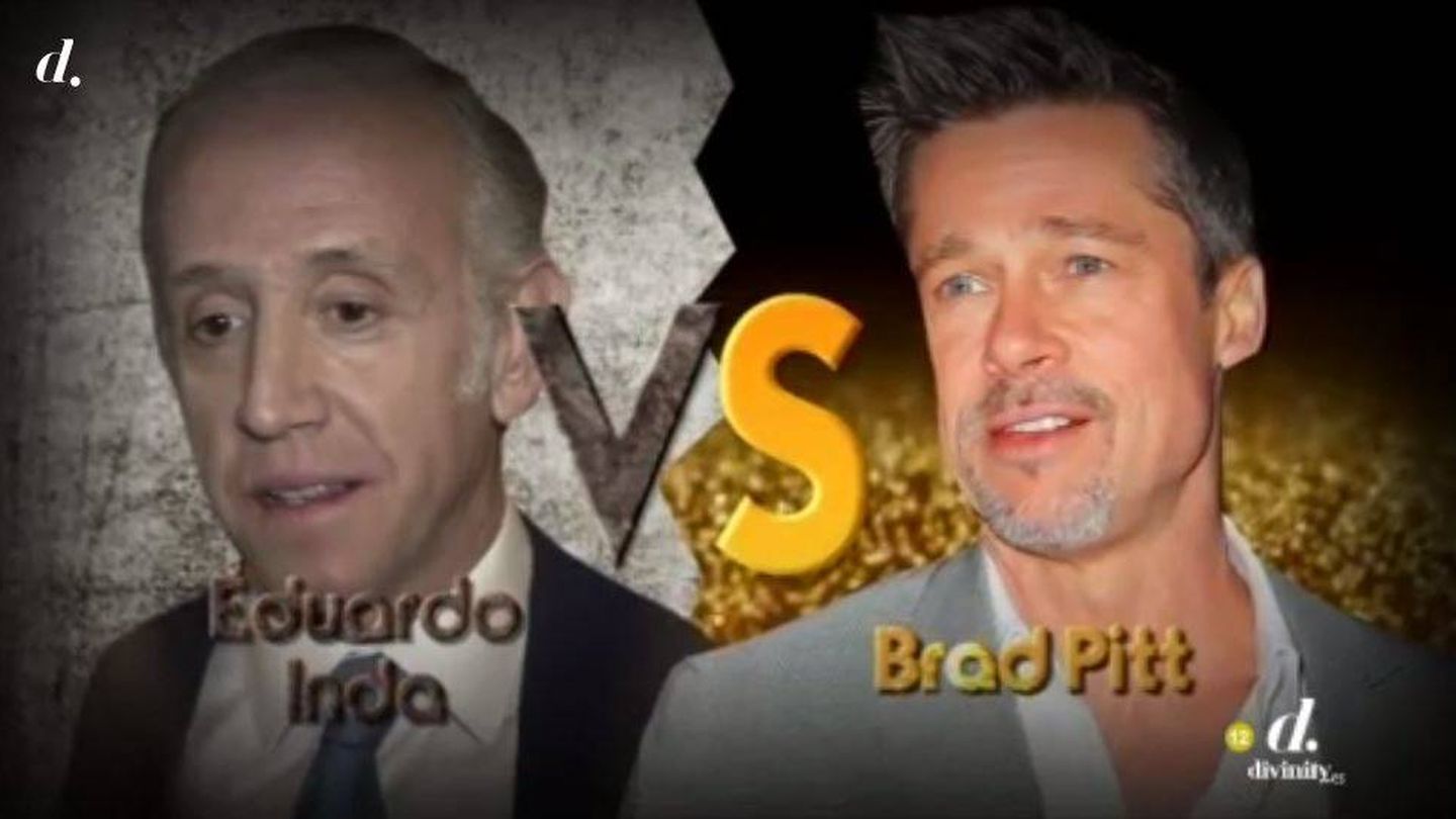 Brad Pitt y Eduardo Inda, de la misma edad.