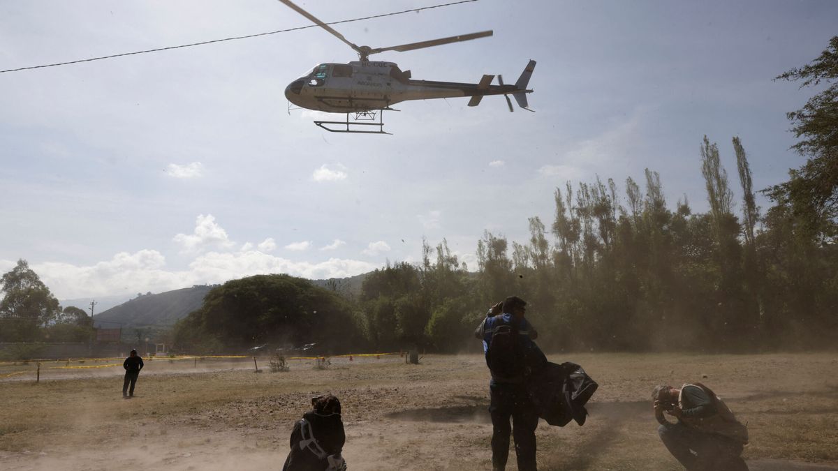Mueren ocho personas en un accidente de helicóptero del ejército de Ecuador