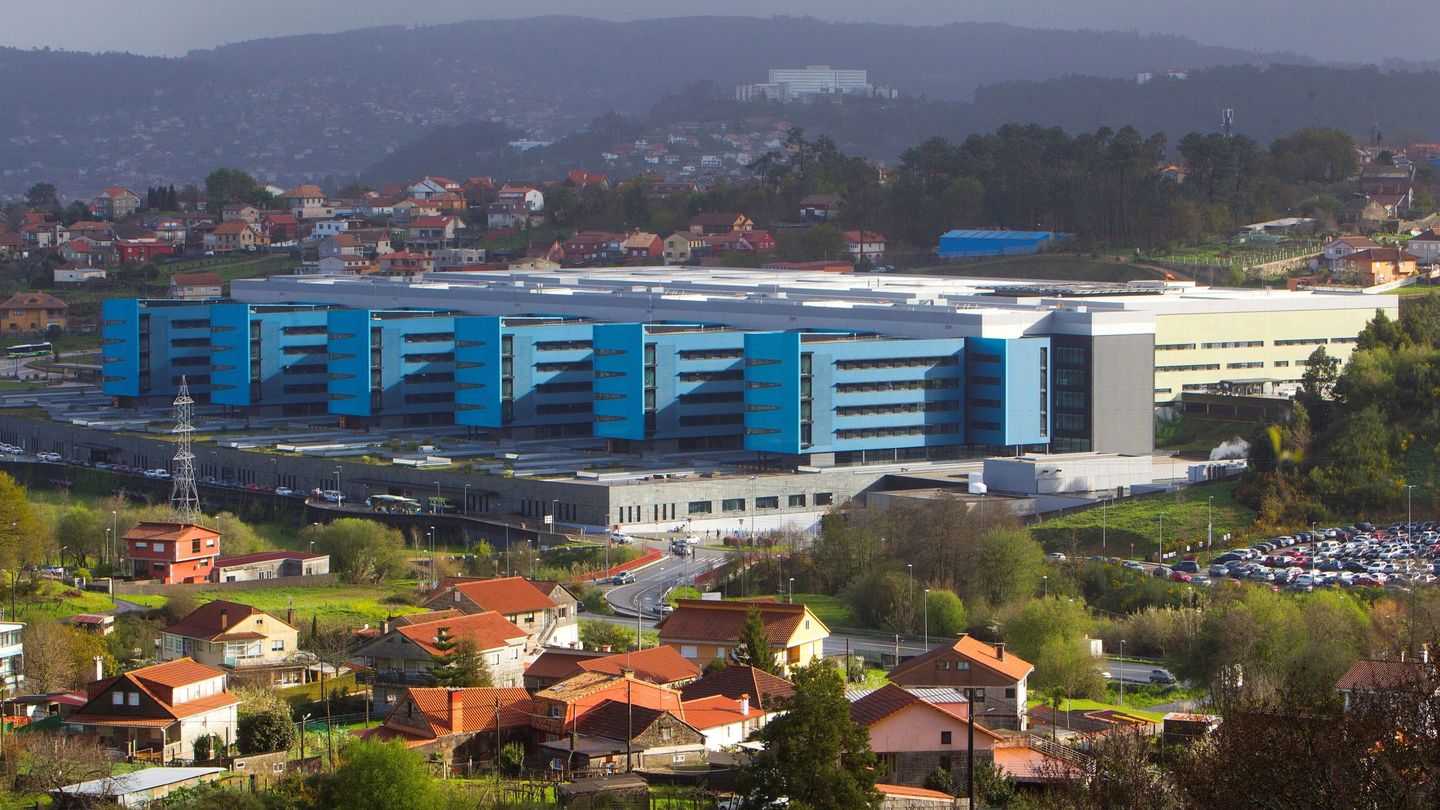 Vista general del Complejo Hospitalario Universitario de Vigo (Chuvi). (EFE)