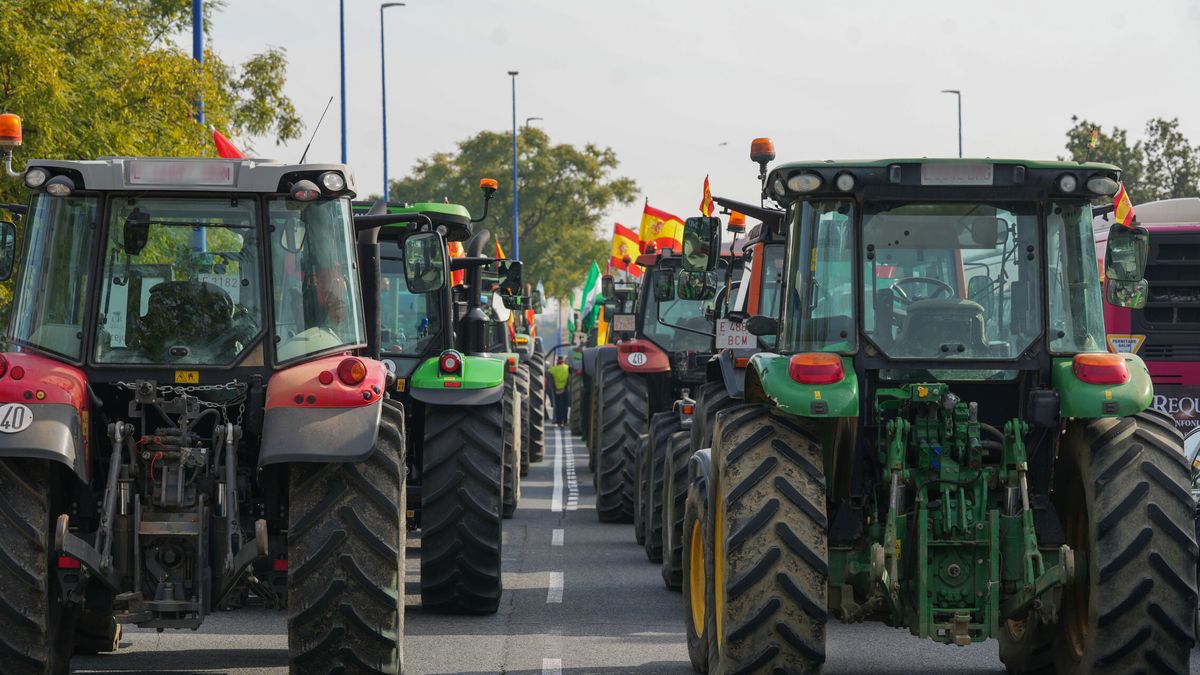 El cerco de Sevilla: la estrategia de los tractores para colapsar la ciudad desde 5 frentes