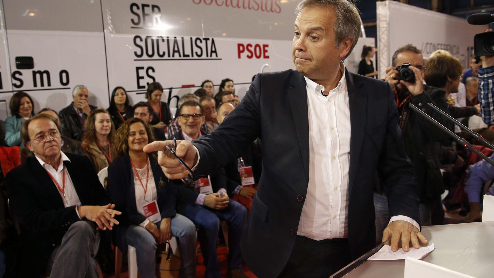 Foto: Miguel Carmona, candidato del PSOE para la alcaldía de Madrid. (Efe)