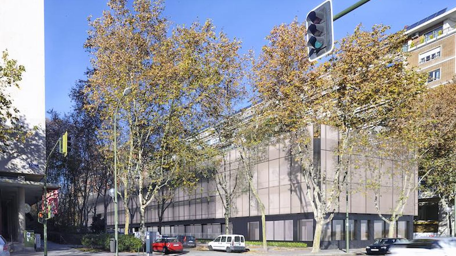 Foto: El pasado mes de agosto, el fondo Activum adquirió un edificio de oficinas en la calle Manuel de Falla en Madrid.
