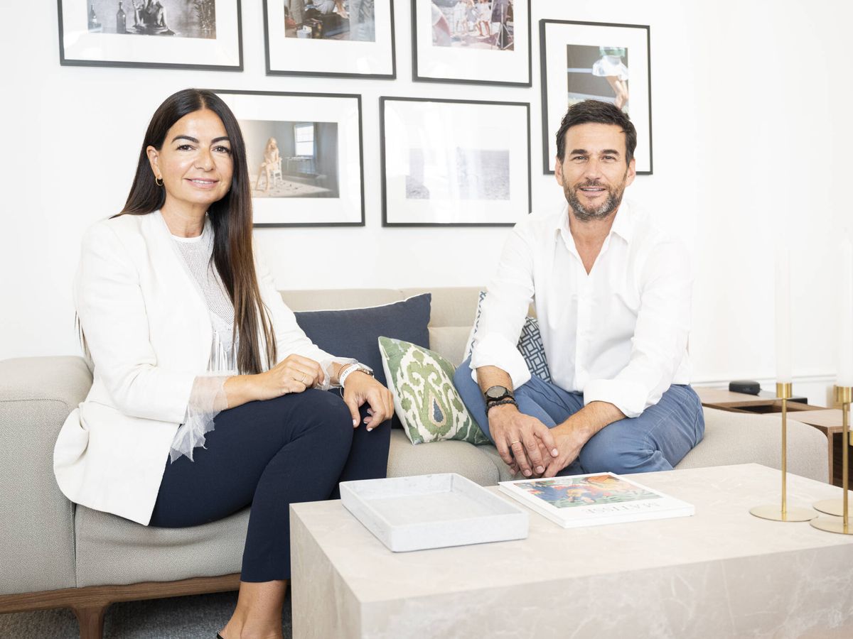 Foto: Daniel Hermoso y Sandra Cabello, fundadores de Home Select.