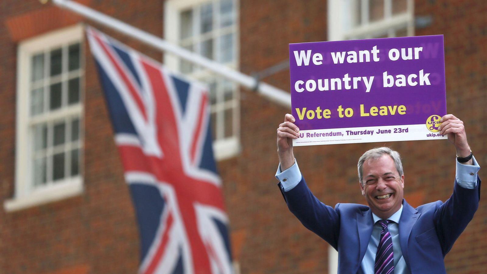 Foto: El líder del partido Ukip, Nigel Farage. (Reuters)