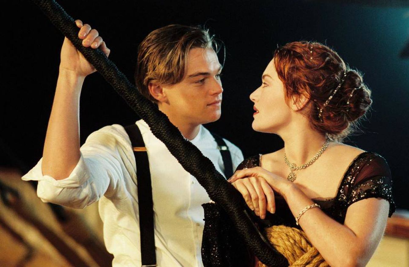 Leonardo DiCaprio y Kate Winslet en 'Titanic'. (Fox)
