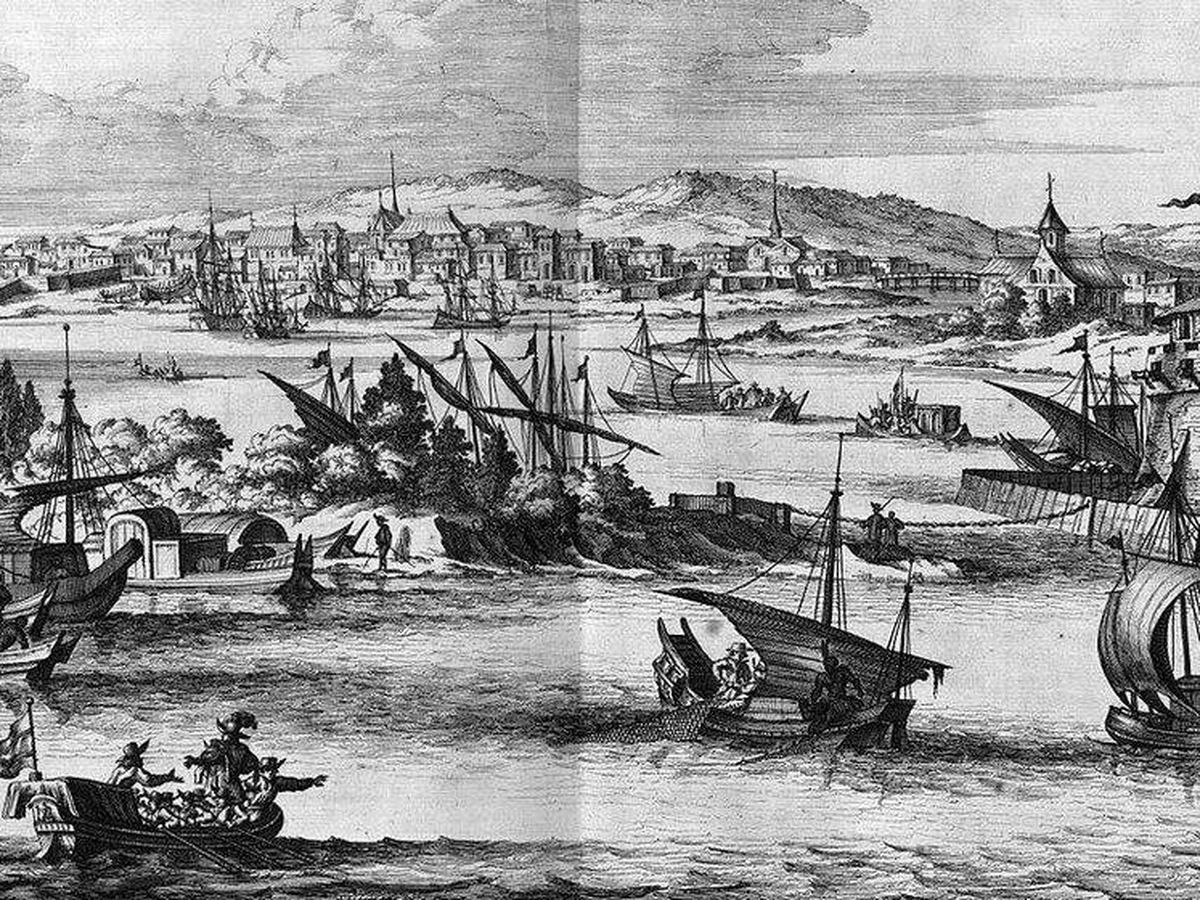 Foto: Ilustración de Cartagena de Indias, ocupada por los barcos holandeses. (Wikimedia)