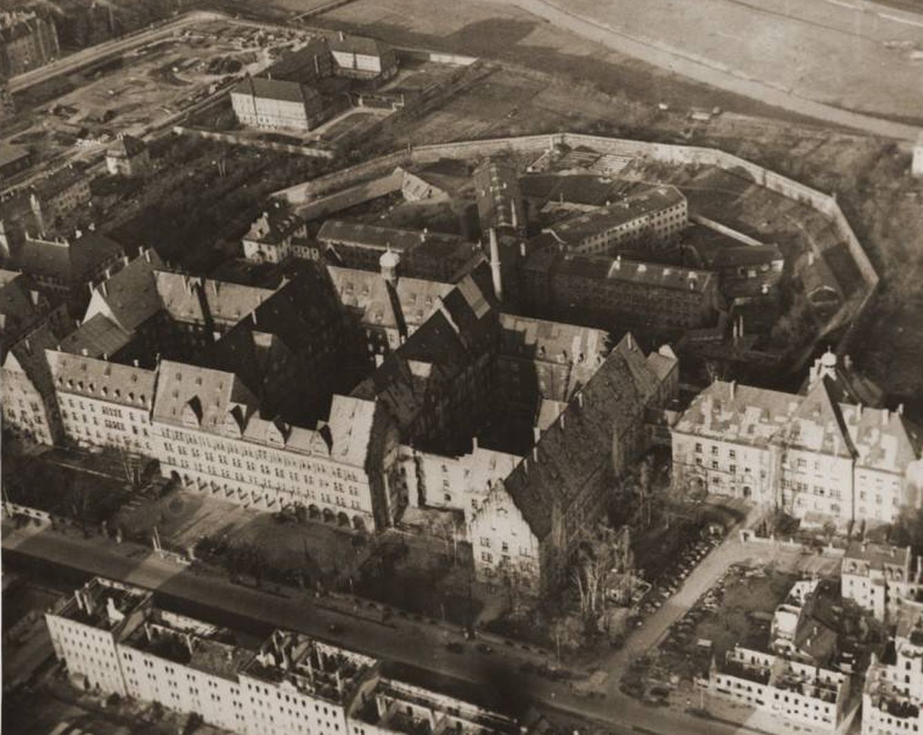 Palacio de Justicia de Núremberg donde se desarrollaron los juicios principales a los jerarcas nazis.