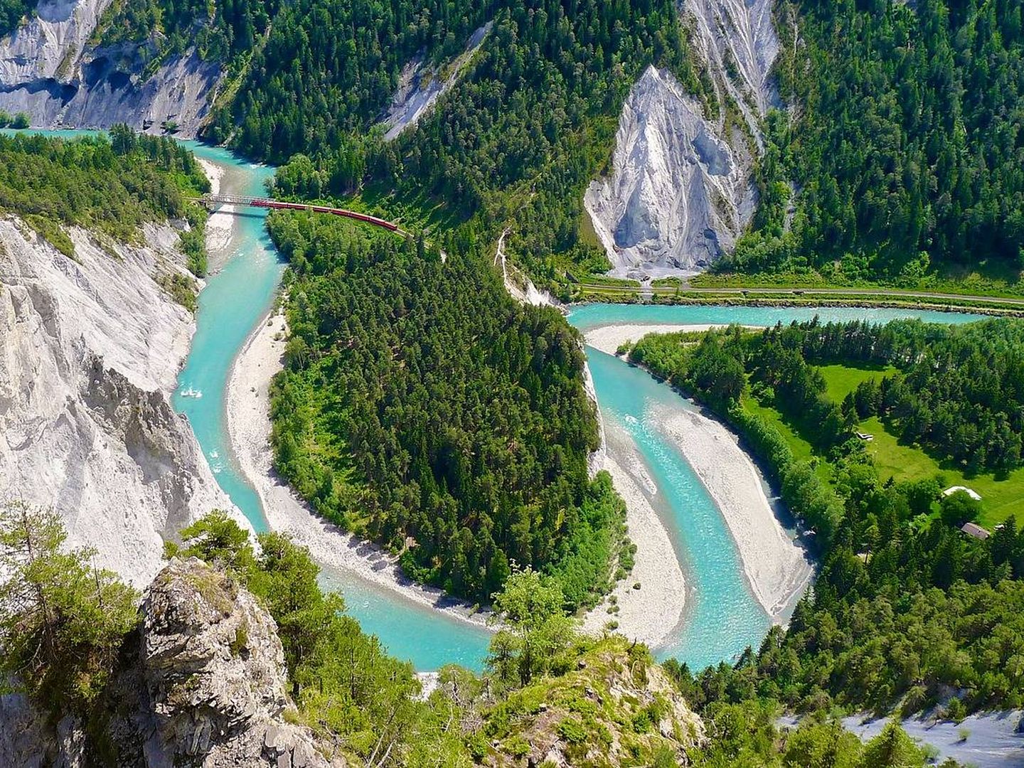 Valle del río Rin en Suiza. (Needpix)
