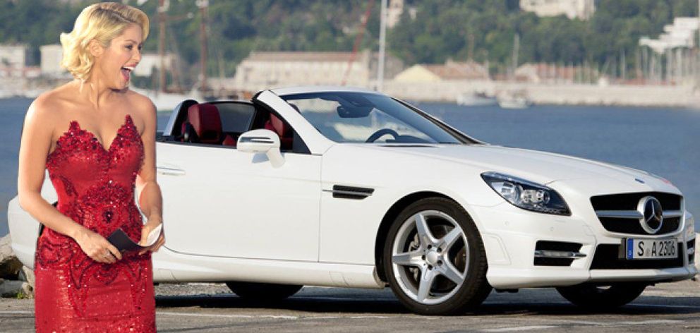 Foto: Piqué regala un Mercedes descapotable a Shakira