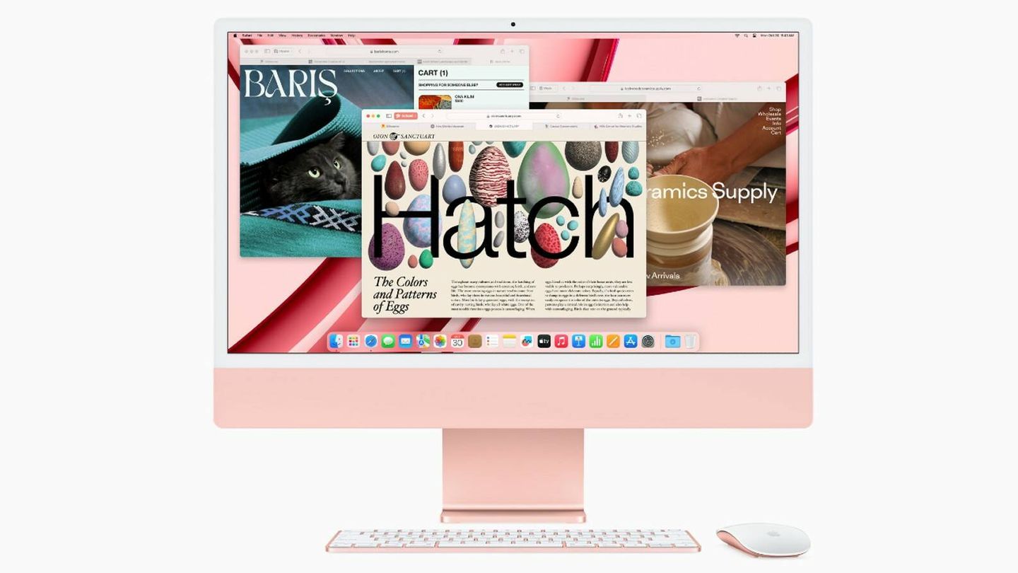 Nuevo iMac con M3. (Apple)