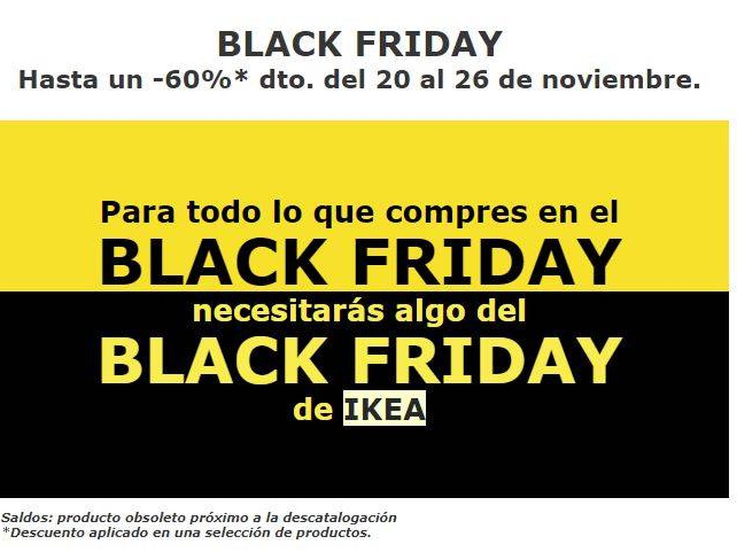 Black Friday en Ikea
