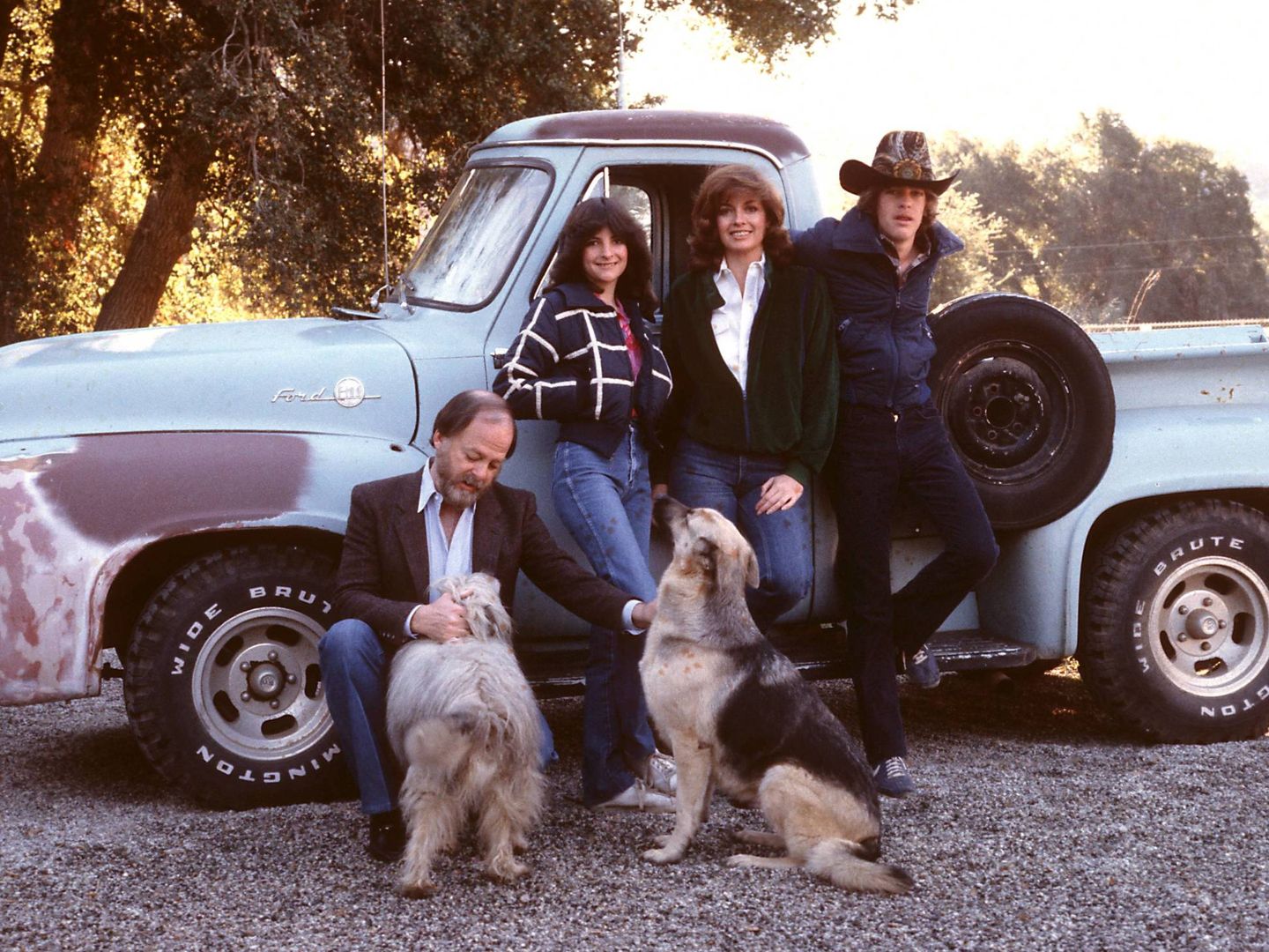 Linda y Ed Thrasher, con sus hijos en 1980. (CP) 