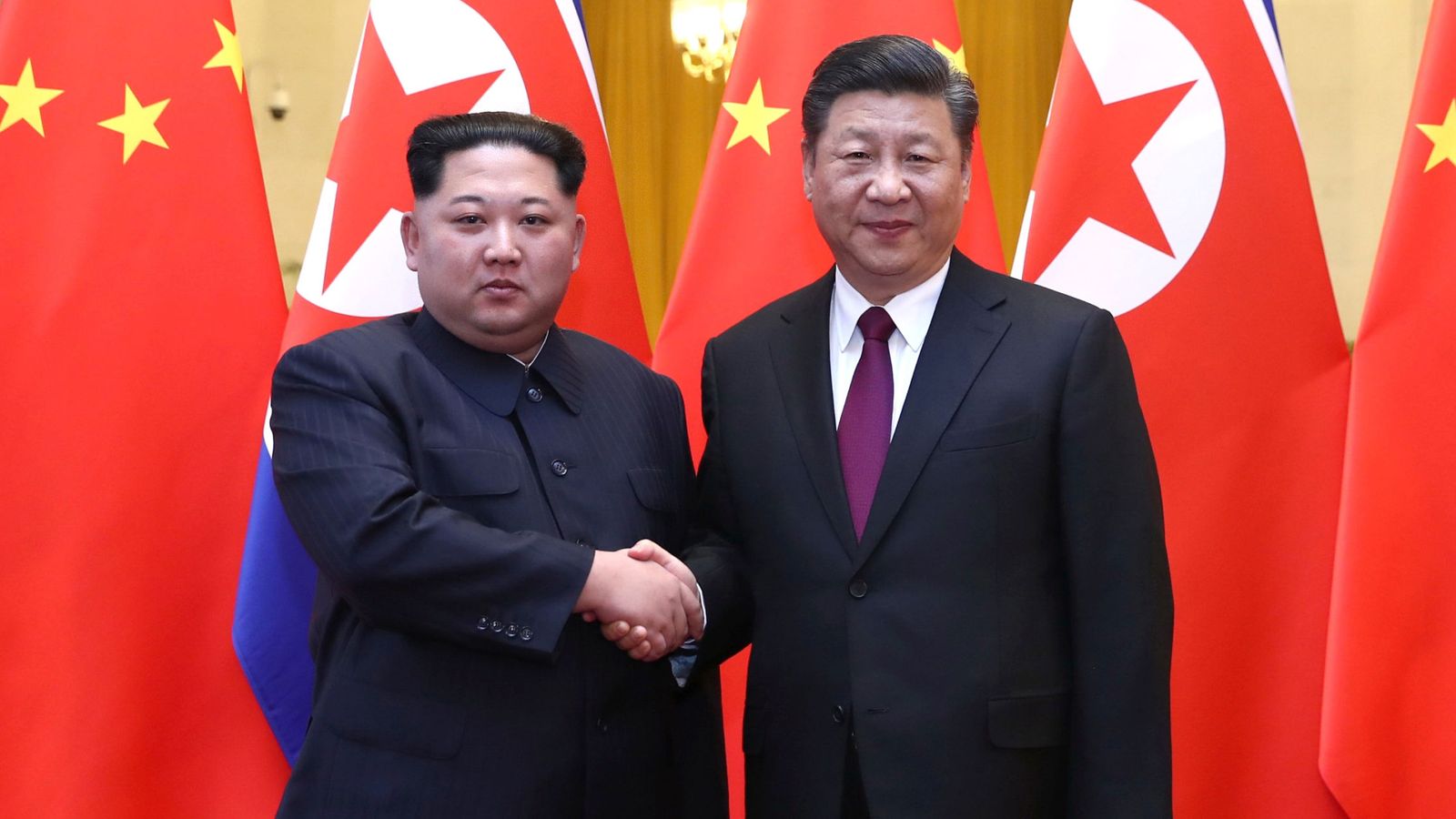 Foto: El líder norcoreano Kim Jong-Un y presidente chino Xi Jinping. (Reuters)