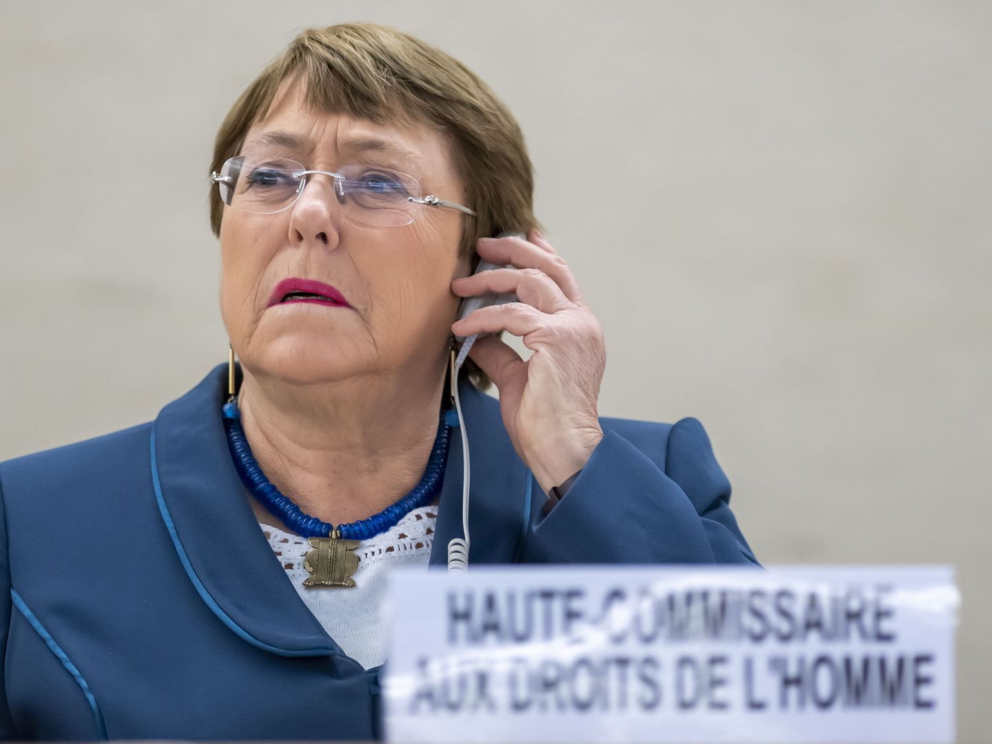 Michelle Bachelet, Alta Comisionada de los Derechos Humanos. (Reuters)