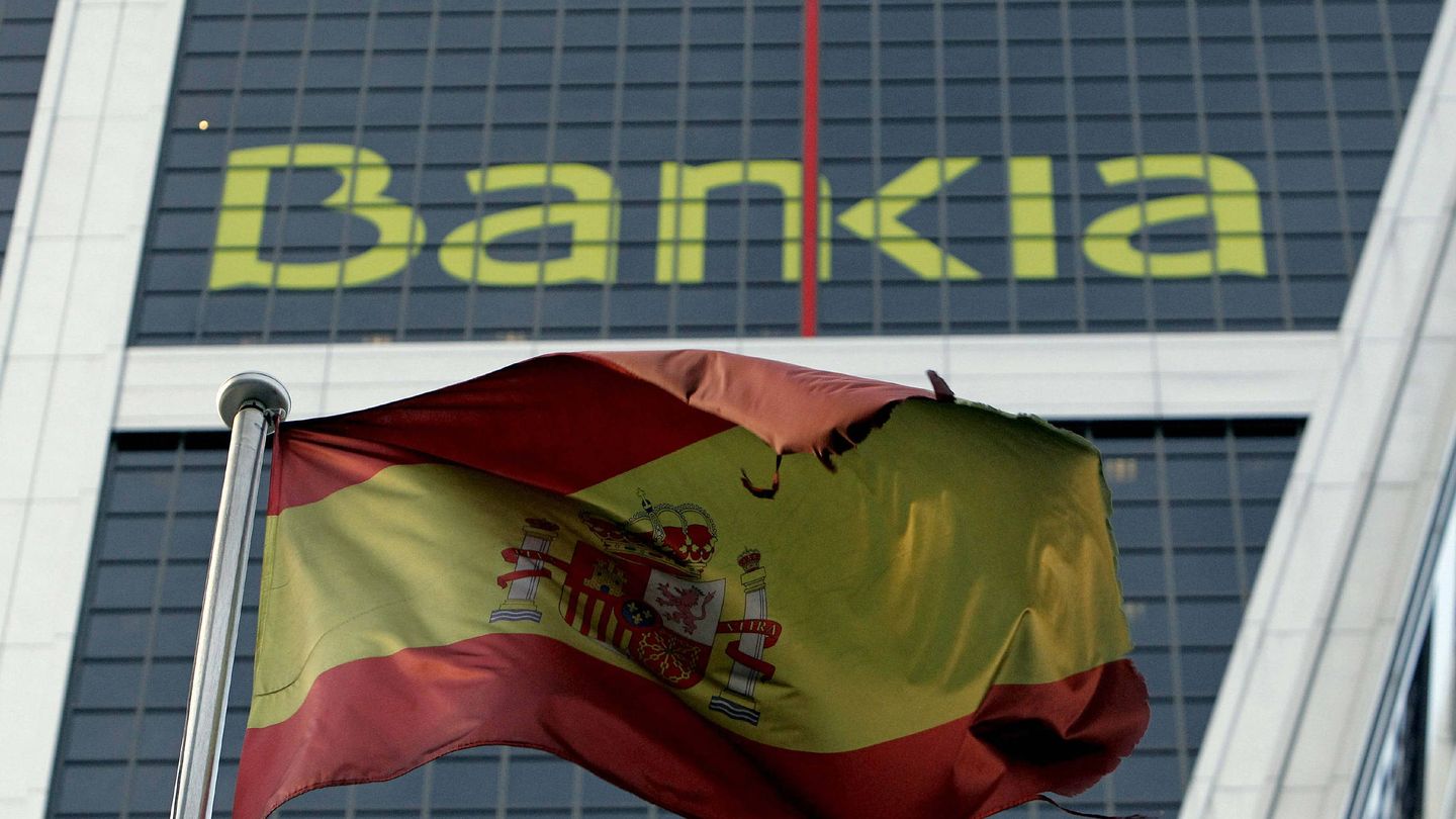 Sede de Bankia durante 2012, el año del rescate. (EFE)