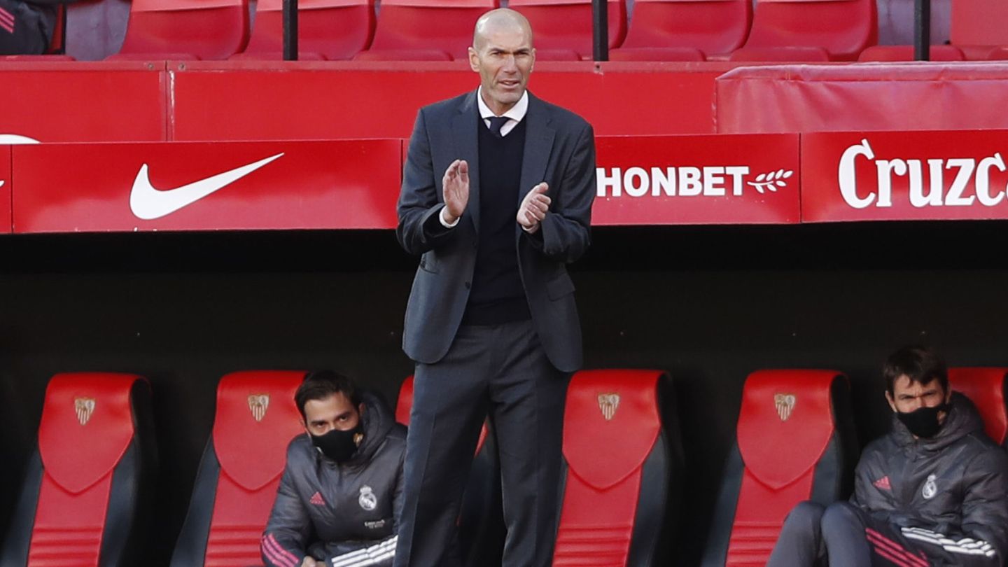 Zidane, contento con el rendimiento de sus jugadores. (Reuters)