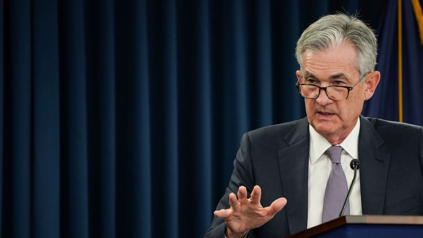 Jerome Powell, presidente de la Fed. (Reuters)