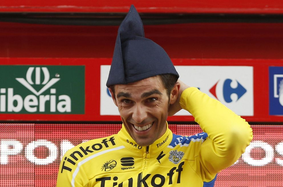 Contador consiguió su cuarto triunfo de etapa en la Vuelta a España (EFE)