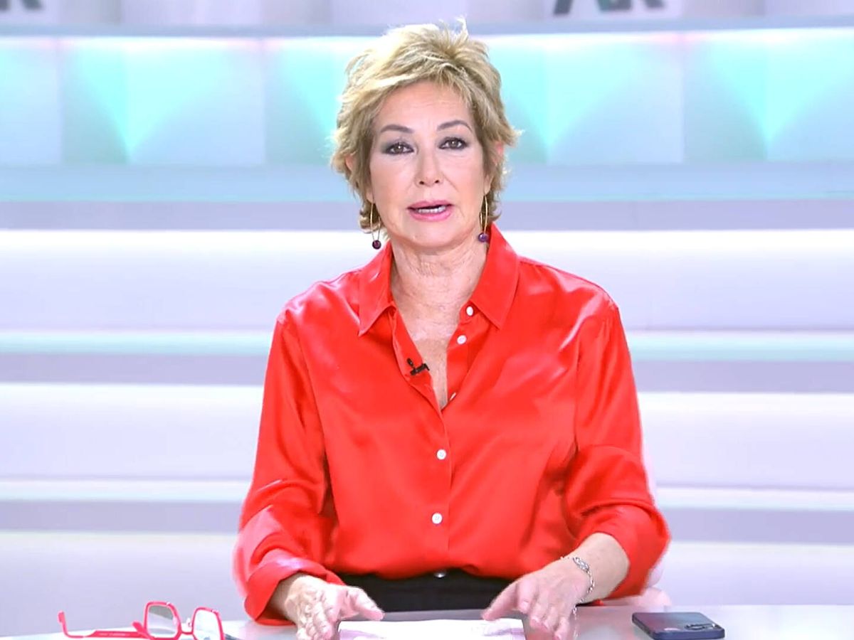 Foto: La presentadora Ana Obregón. (Mediaset)
