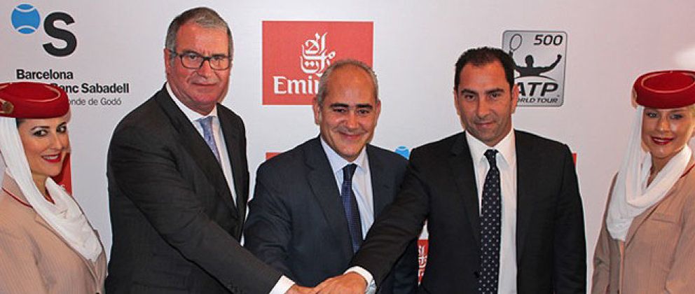 Foto: El Conde de Godó tiene nuevo patrocinador: la compañía aérea Emirates