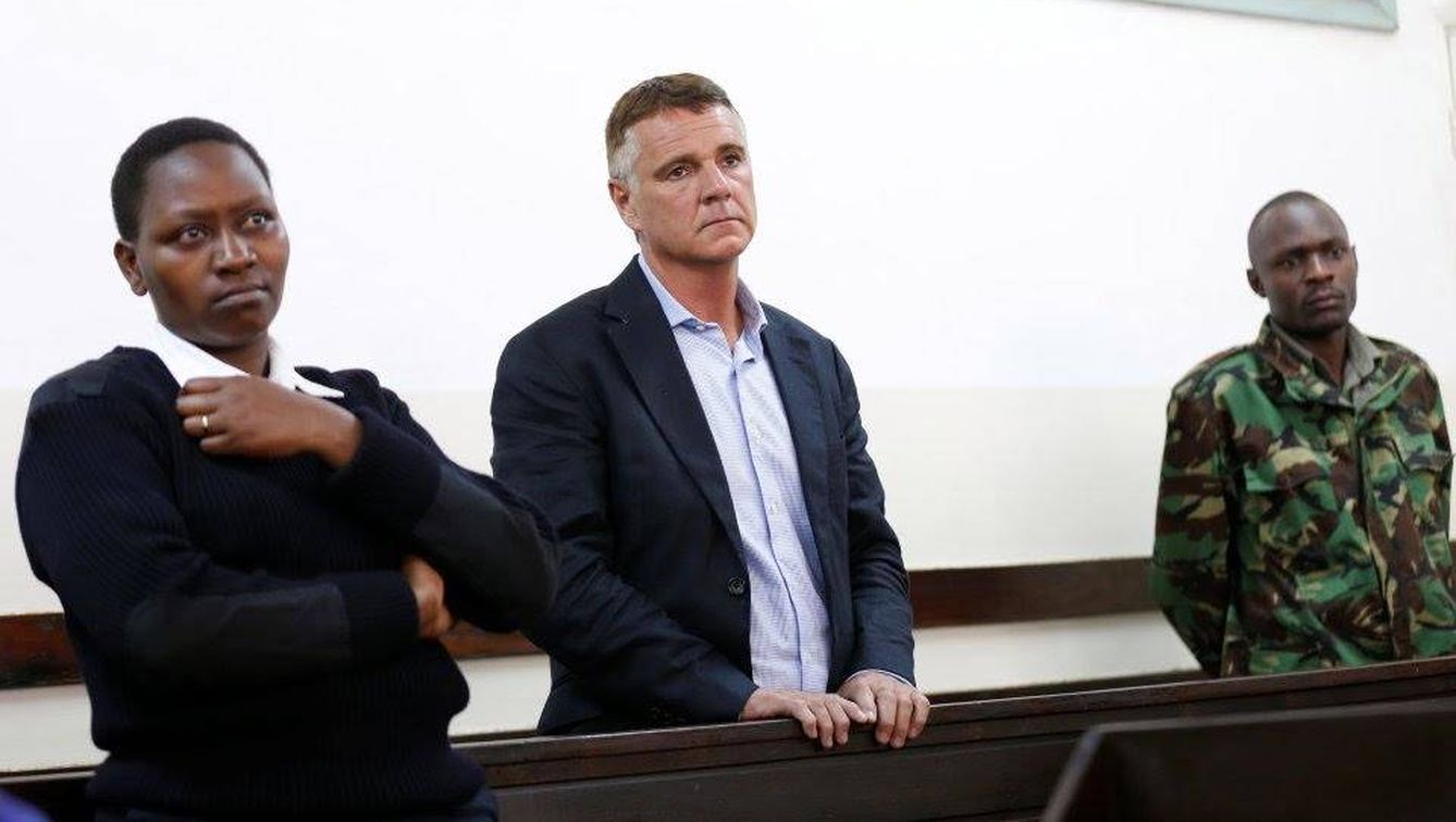Una imagen de Richard Alden en el tribunal (Reuters)