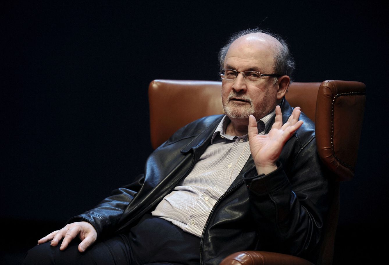 Salman Rushdie, en Avilés en 2015. (Reuters)
