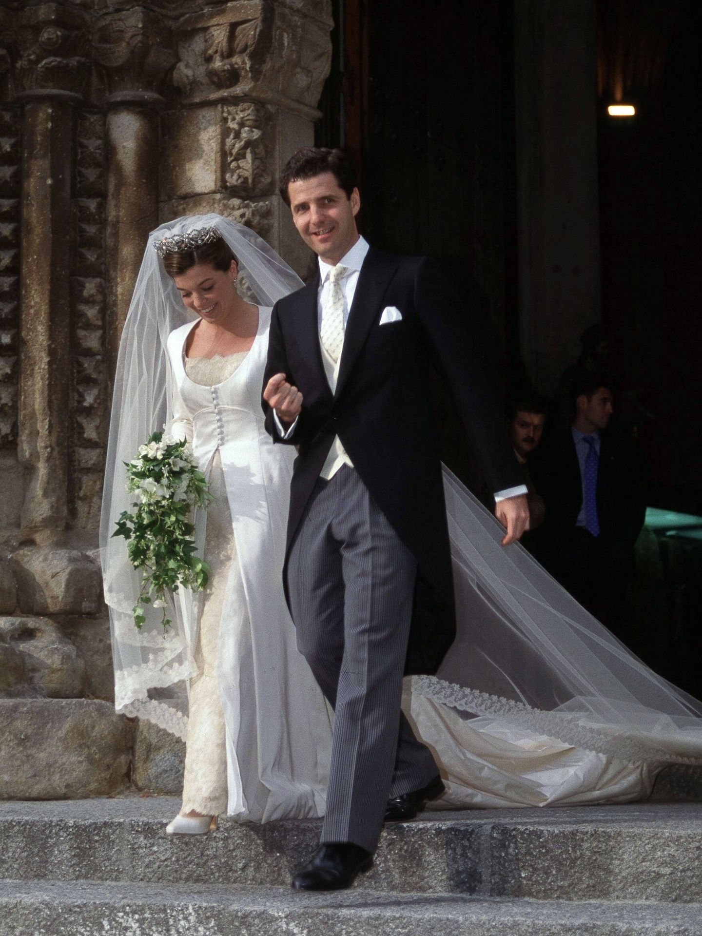 Xandra Falcó, el día de su boda. (Gtres)