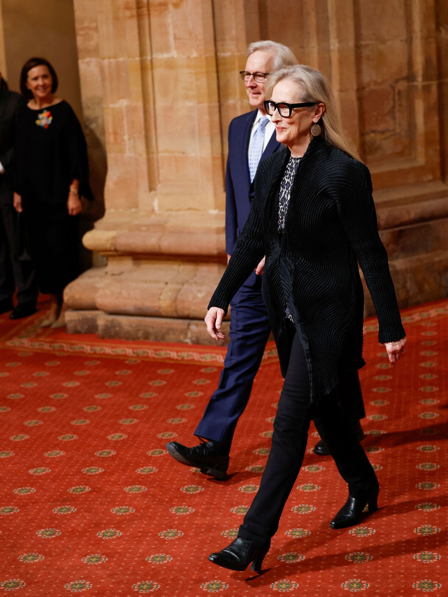 U.S. actor Meryl Streep arrives to a medals ceremony ahead of the Princess of Asturias awards, in Oviedo,Spain October 20, 2023. REUTERS Vincent West
