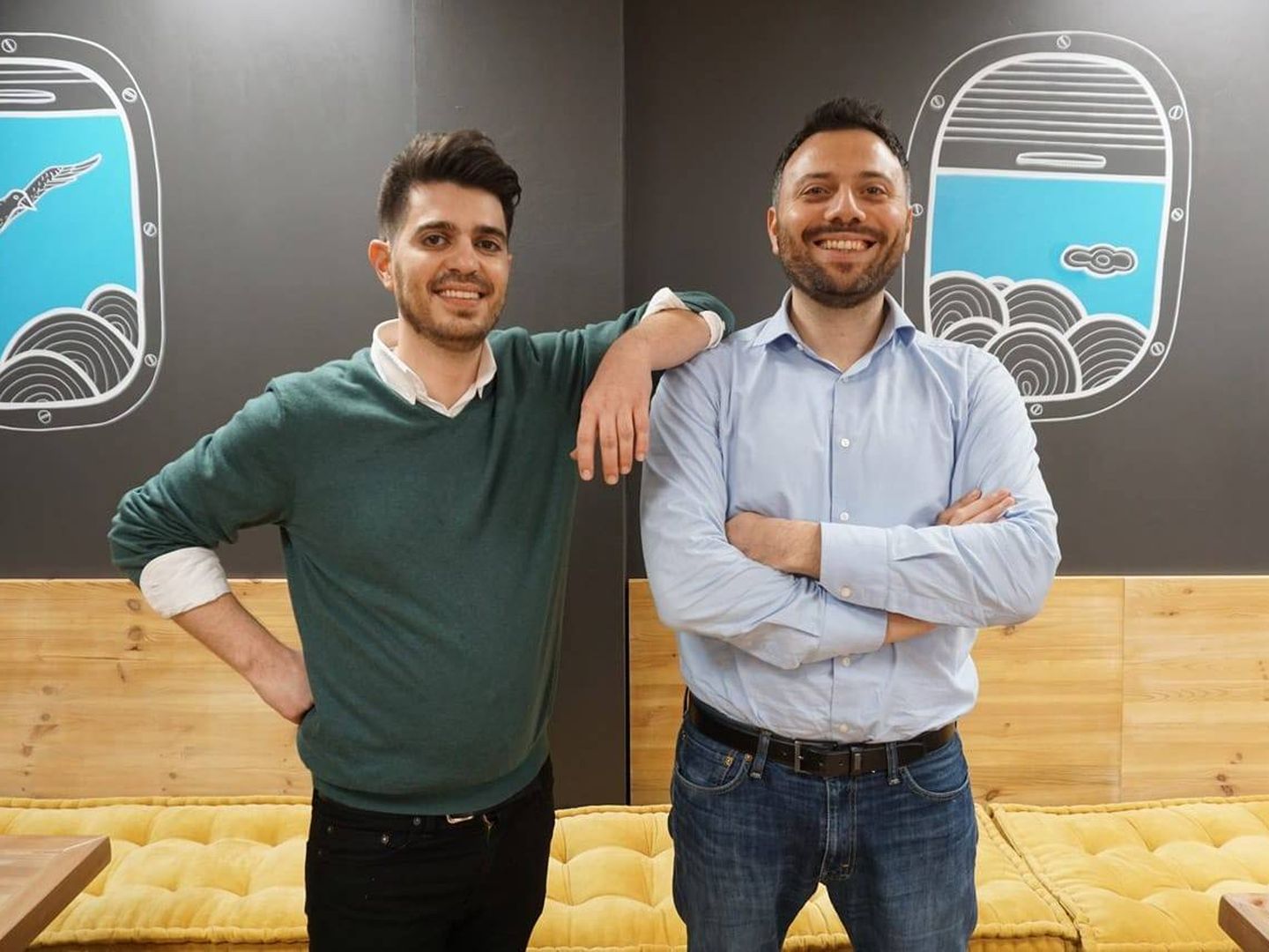 Javier Suárez (izq.) y Avi Meir (dcha.) son los cofundadores de TravelPerk.