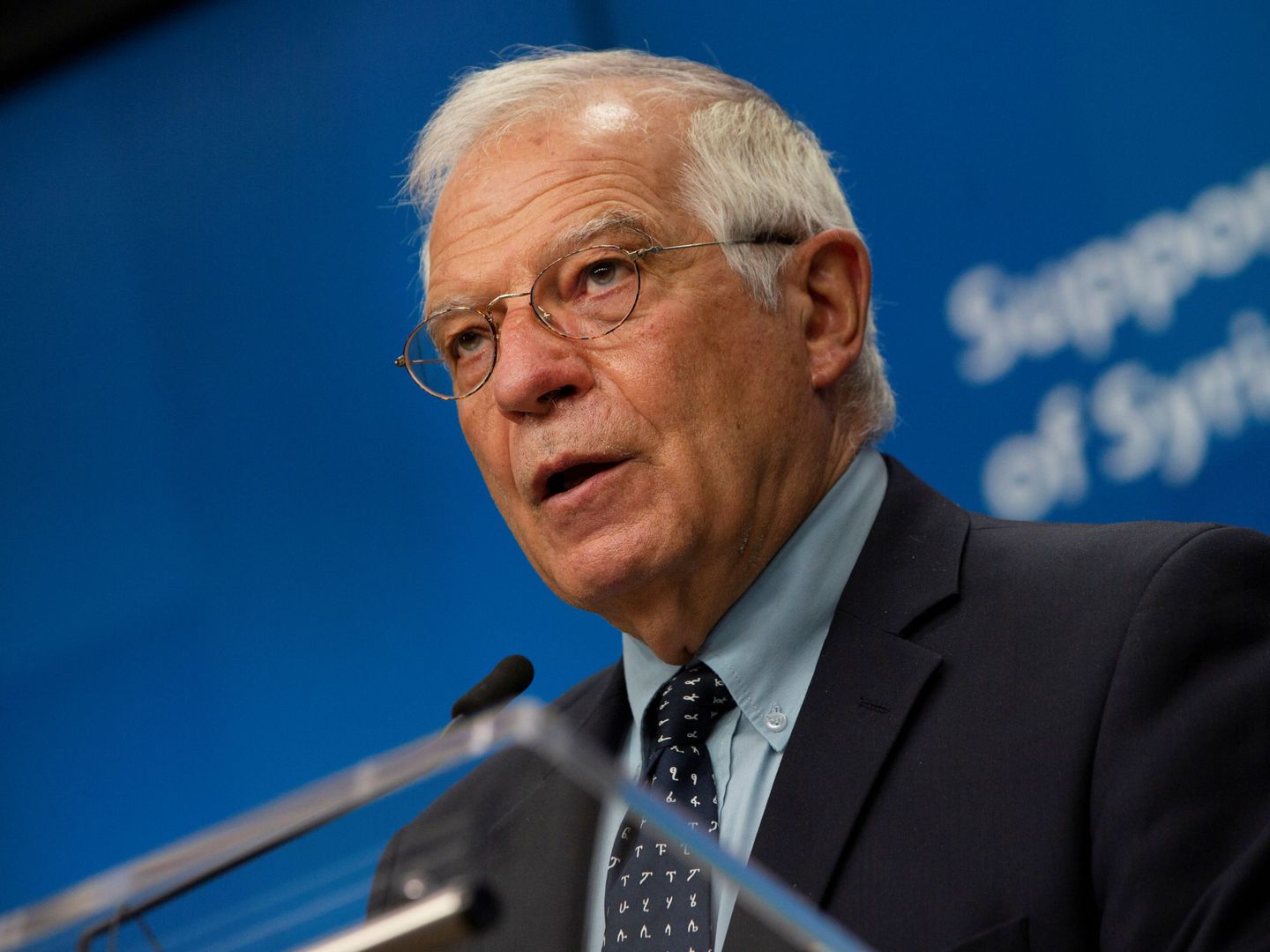 Josep Borrell, alto representante de la UE para Exteriores y Política de Seguridad. (EFE)