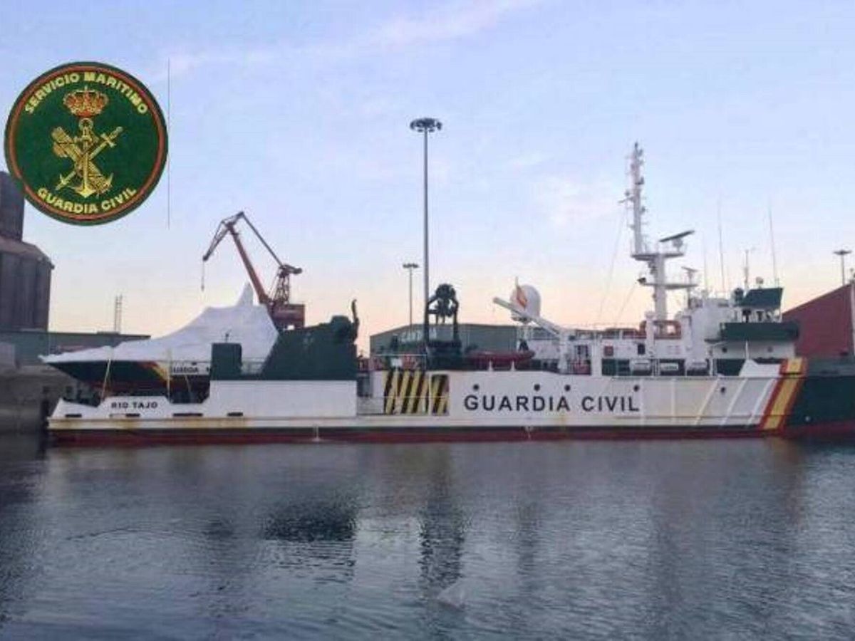 Foto: La patrullera 'Río Tajo' de la Guardia Civil, en una imagen de archivo. (Europa Press/Guardia Civil)
