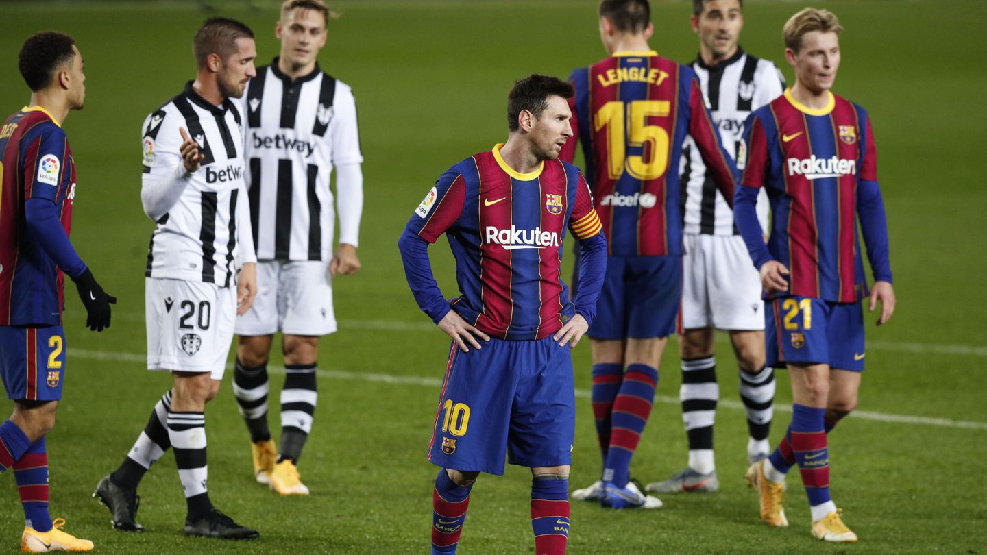 Messi, en plena jugada. (EFE)