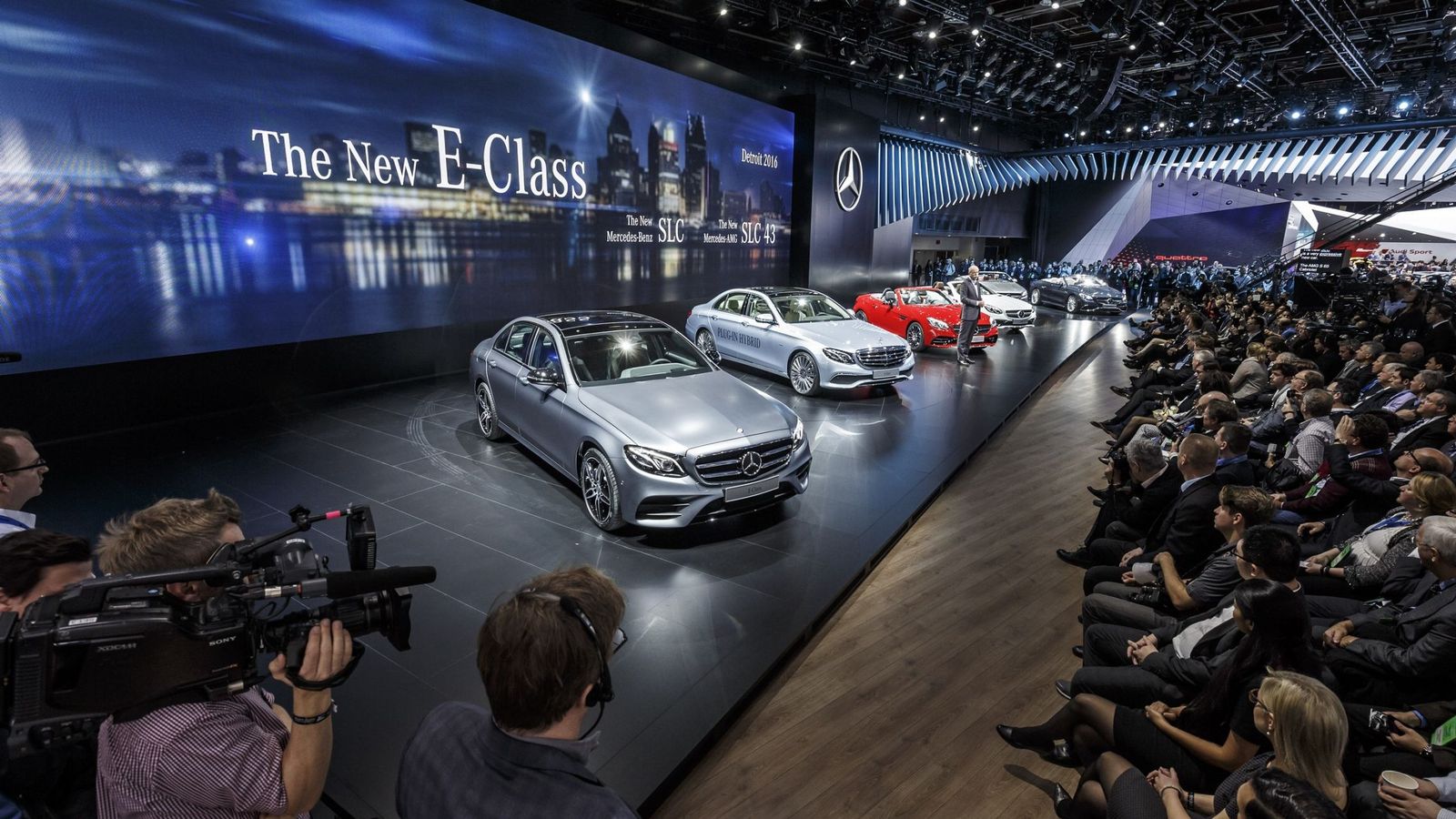 Foto: Stand de Mercedes en el Salón de Detroit