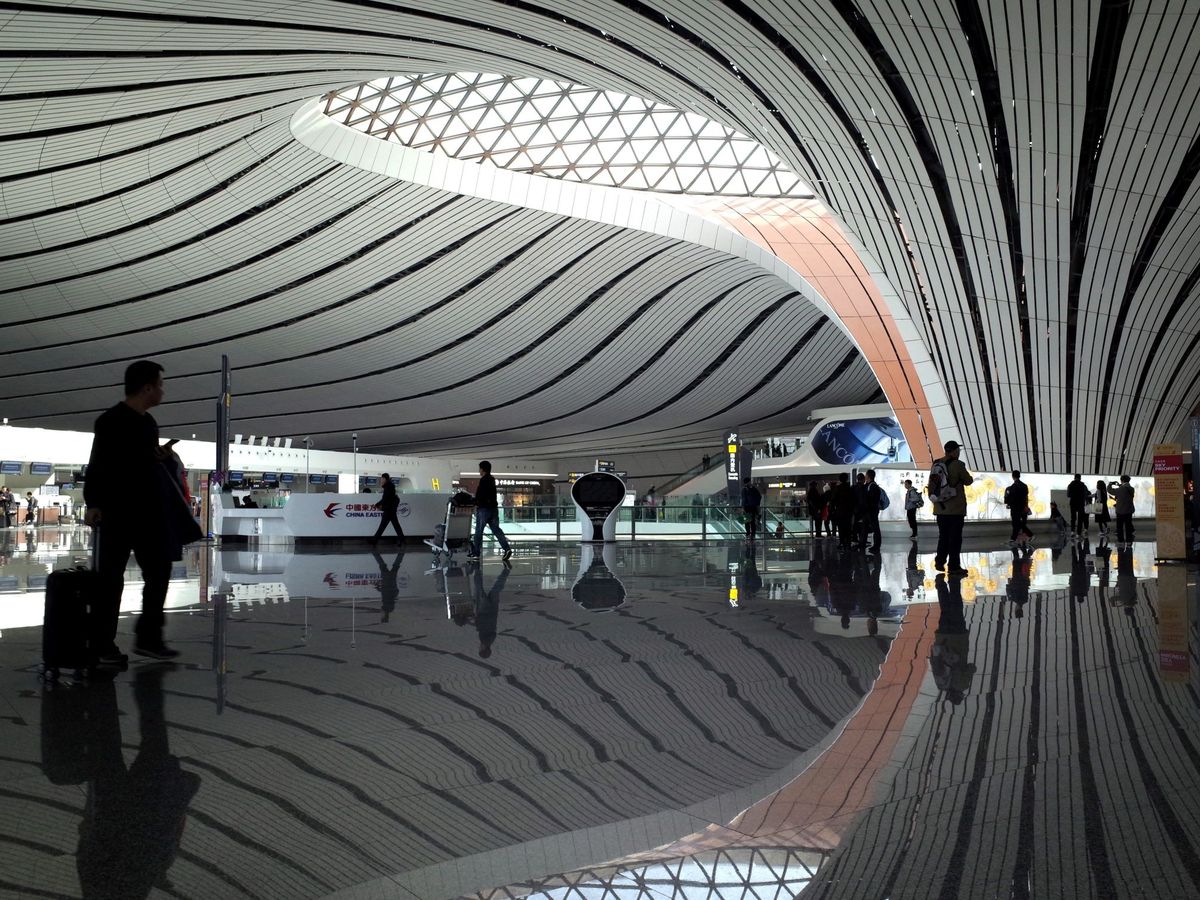 Foto: Aeropuerto de Pekín-Daxing. (EFE)