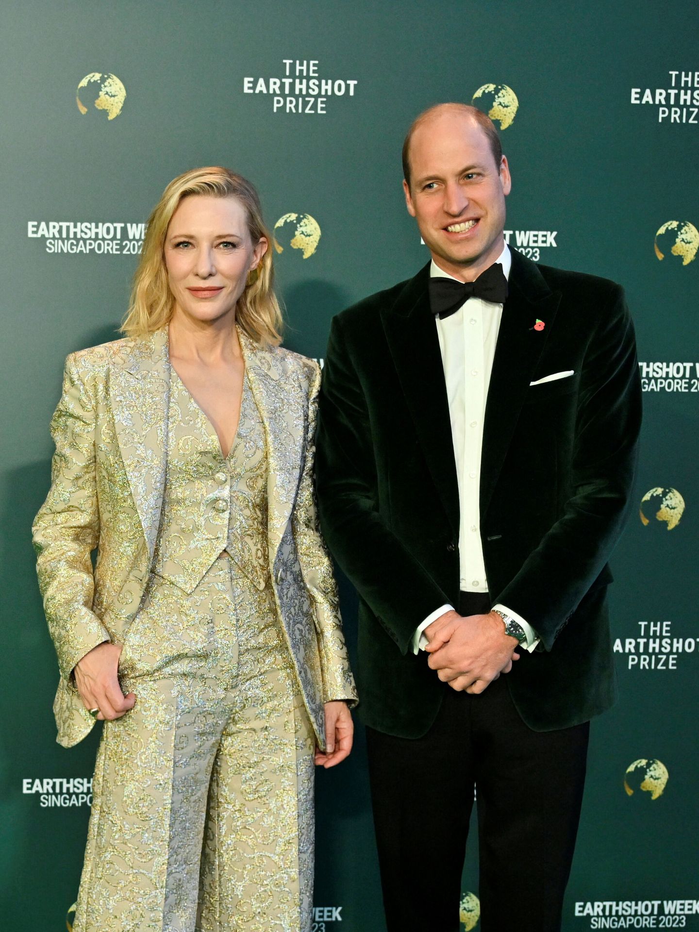 El royal junto a la oscarizada Cate Blanchett. (EFE)