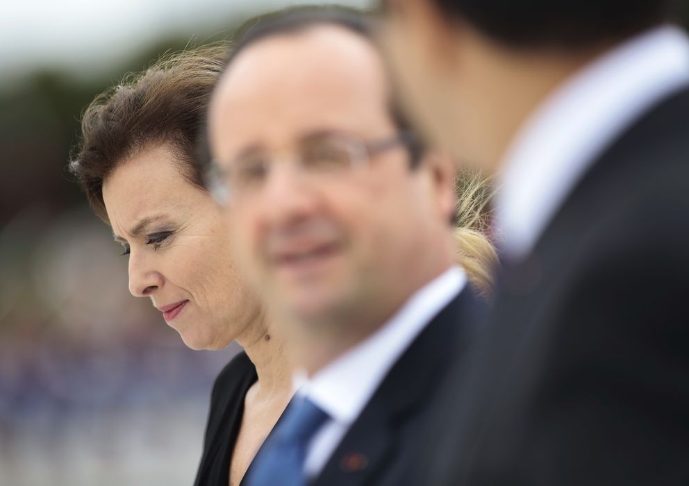Foto: Valerie Trierweiler y su expareja, Francois Hollande, en una imagen de archivo (Reuters)