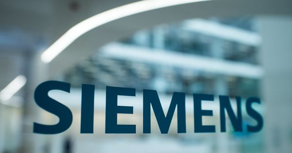 Foto: El logo de Siemens. (Reuters)