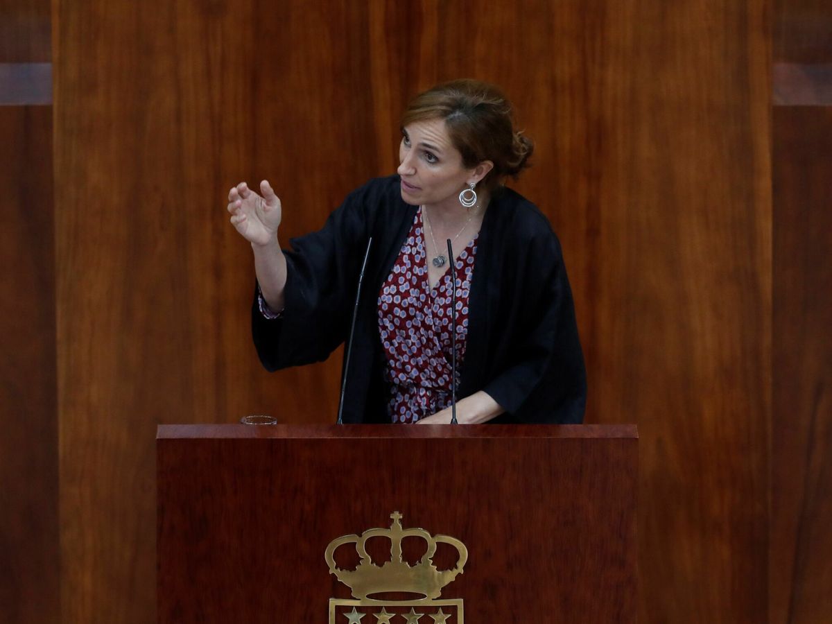 Foto: La portavoz de Más Madrid en la Asamblea, Mónica García. (EFE)