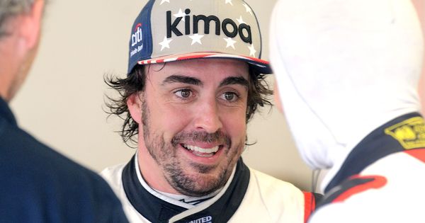 Foto: Fernando Alonso, durante las 24 Horas de Daytona. (EFE)