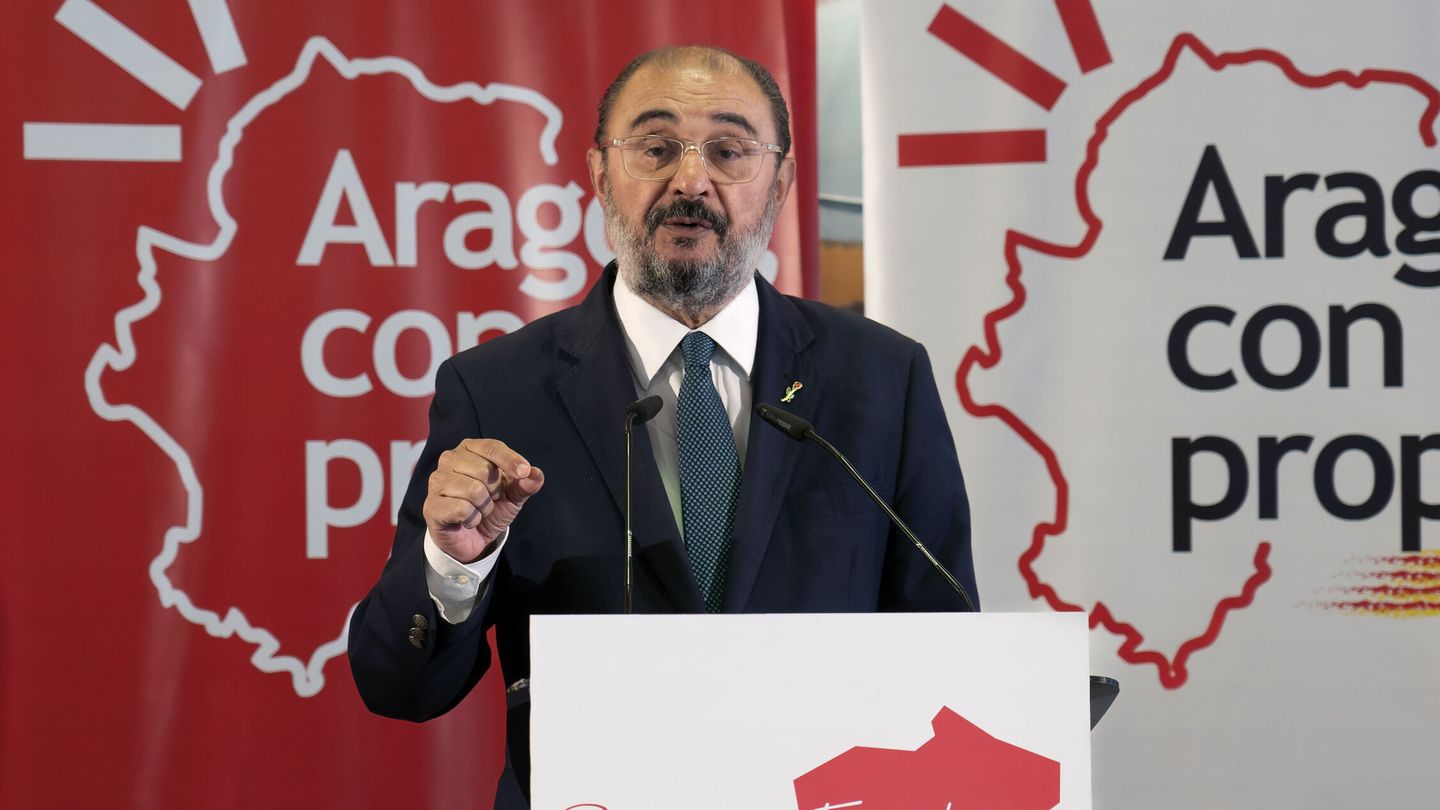 El presidente en funciones de Aragón, Javier Lambán. (EFE/Antonio García)