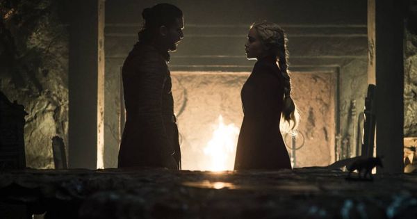 Foto: Jon Snow y Daenerys Targaryen en 'Juego de Tronos'. (HBO)