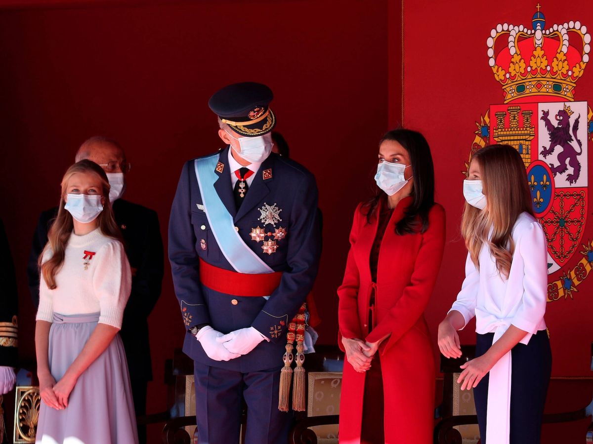 Foto: La familia real, en la celebración de 2020. (Limited Pictures)