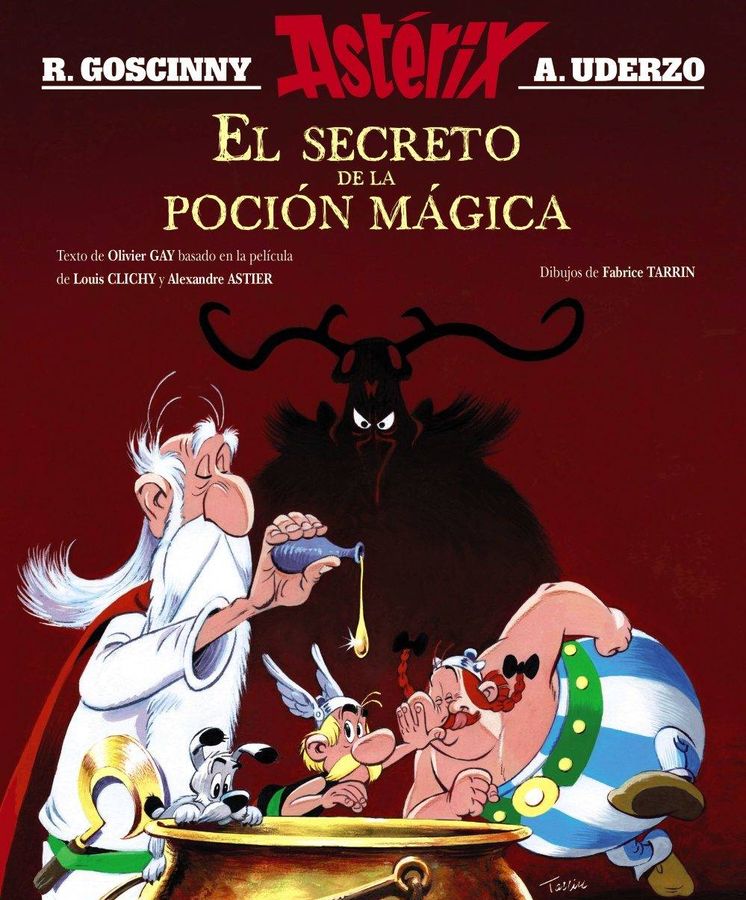 Foto: Extracto de la portada de 'Astérix y el secreto de la poción mágica' (Anaya)